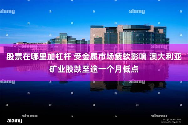 股票在哪里加杠杆 受金属市场疲软影响 澳大利亚矿业股跌至逾一个月低点