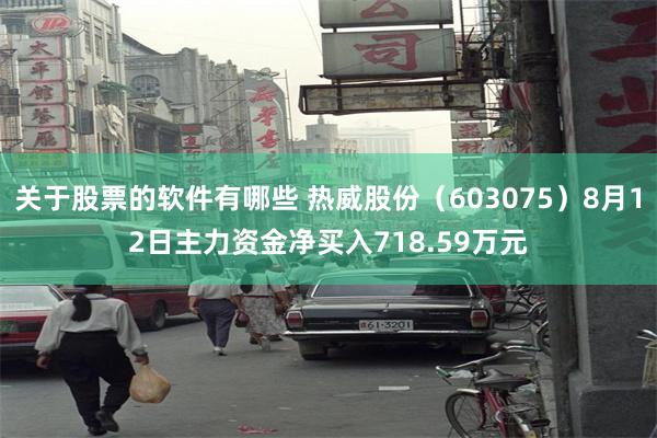 关于股票的软件有哪些 热威股份（603075）8月12日主力资金净买入718.59万元