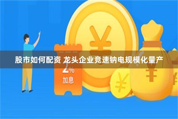 股市如何配资 龙头企业竞速钠电规模化量产
